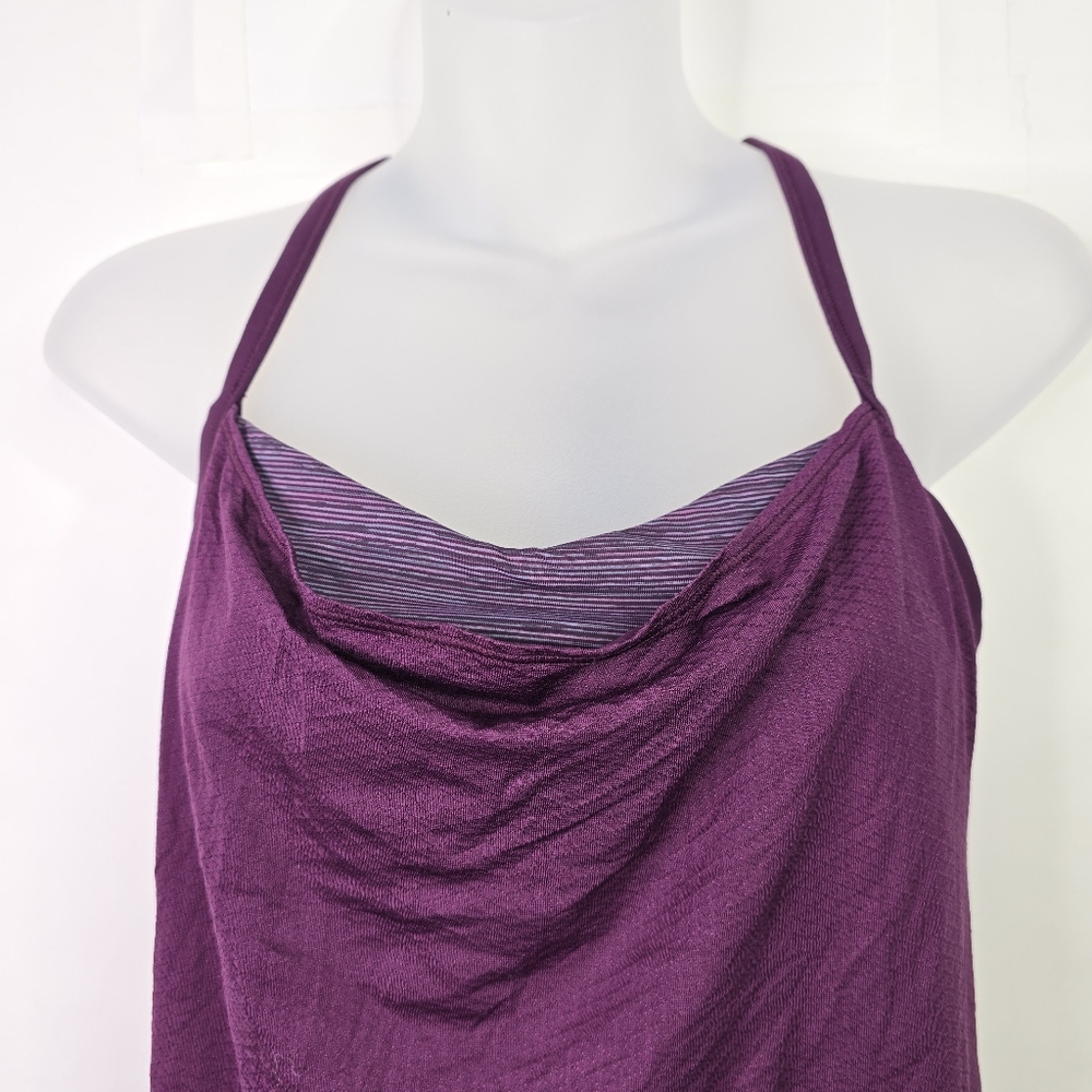 Lululemon Purple C.Y.B Tank With Built-in Bra - Picture 5 of 11
